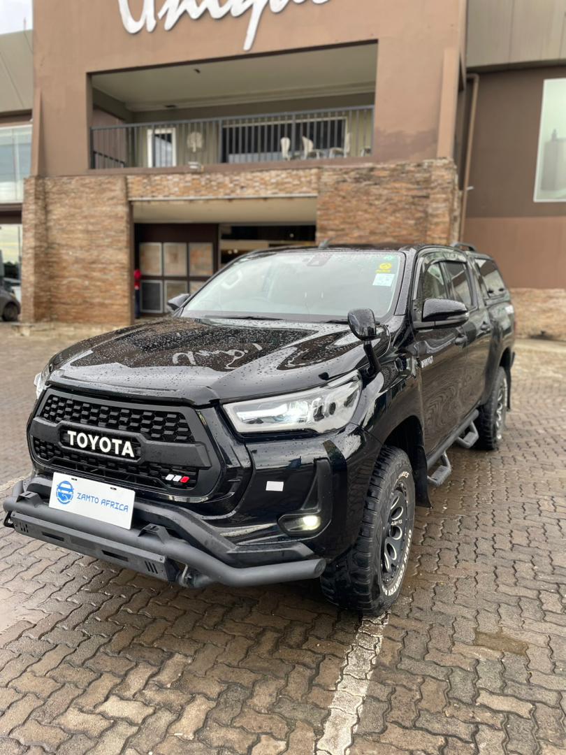 2023 Toyota Hilux Double Cab Black Pickup Truck - 4x4 Automatic - Japanese Imported Vehicle Zambia - Zamto Africa